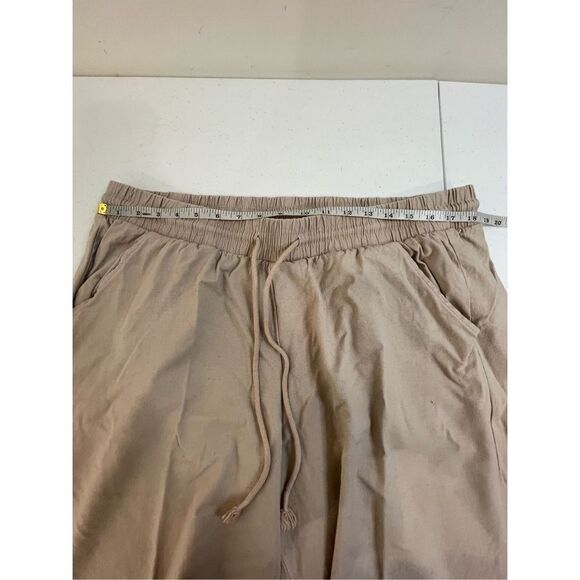 Torrid women’s tan pants linen blend size 2R - Picture 6 of 6